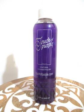 Touch Of Purple 852137000022 Natural Cleaner Polish 8 Fl Oz New