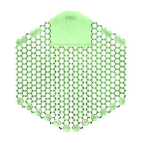 36we52 Tough Guy Urinal Screen Hexagon Green 58 G Pk10