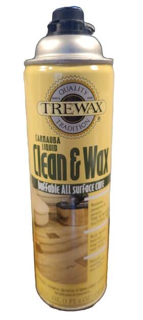 Trewax 070755223009 Clean And Wax Liquid Carnauba Buffable Wood Floor Care 22 Oz Shelfware