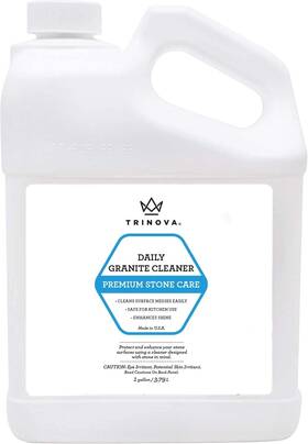 33553 Trinova Granite Cleaner And Polish Gallon Refill For Daily Use - Made In Usa