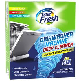 True Fresh 060902440453 Dishwasher Cleaner And Deodorizer Tablets 18-pack 20g Each - Powerfu