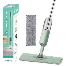 Spray-250a True & Tidy 810074611305 Multi-surface Spray Mop With Refillable Water Bottle Use Any Cl