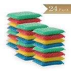 Truecraftware Set Of 24 Kitchen Dishwashing Cleaning Scouring Pads Sponges Assorted 760999997605