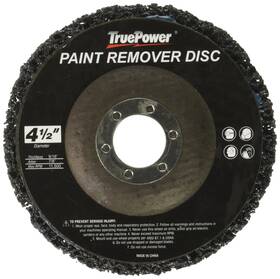 Truepower 870208008081 10 Pack 41/2 Inch Replacement Disc For Paint And Rust Remover Stripp