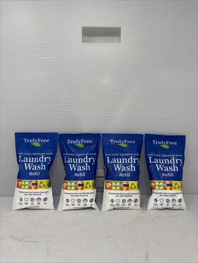 Truly Free 810077710036 Non-toxic Laundry Wash Signature Scent 4 Oz - Lot Of New Sealed