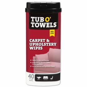 Tub O Towels 689827992639 Oft Carpet And Upholstery Cleaning Wipes - Heavy Duty Stain Remover 40