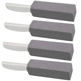 Tuodeal 657008888354 Pumice Stone For Toilet Bowl Cleaning With Handle 4 Pack