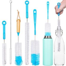 8452858267 Turbo Microfiber Bottle Brush Cleaner Pack Set Of 5 Long Cleaning Brushes
