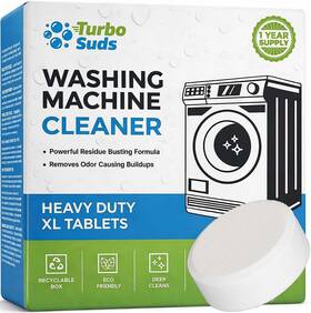 Tbt-ytr-mmsk9 Turbo Suds Washing Machine Cleaner Tablets Eliminates Odors Deep Cleans Washer Inter