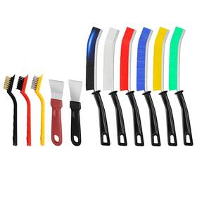 Tty-ccb002-xx Tutuya 11pcs Crevice Cleaning Brush Set Hard Bristle Gap Kit For Groove W