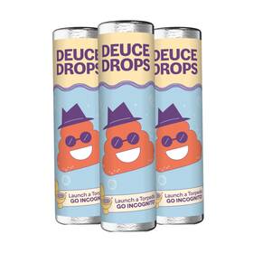 Dd-001 Two Pillars Deuce Drops Toilet Bowl Cleaner Tablets Pocket-sized Freshener And Ski