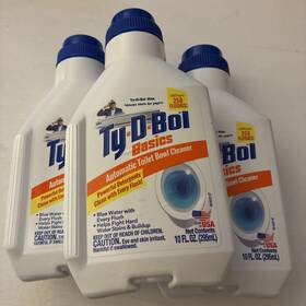 Ty-d-bol 070922055440 Basics Automatic Toilet Bowl Cleaner 10oz 3 Pack Usa Made