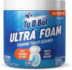481800 Ty-d-bol Ultra Foam Toilet Bowl Cleaner - Provides Up To 8 Cleans Citrus Scent