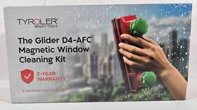 Tyroler Bright Tools 646680324878 Magnetic Window Cleaner Kit Fits Windows 0.1 Inch -1.6 Both Sides Glass Wipe