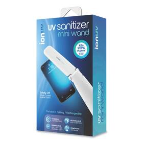 7548st Tzumi Ionuv Mini Sanitizer Wand White