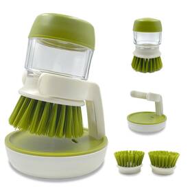 Ugw-006 Ugwkivd Soap Dispenser Dish Brush Palm Scrub Equipped With Storag