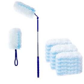 360duster Ukeenor 360 Degree Dusters Multi Surface Duster Refills Kit Extender Handle 1 Long Hand