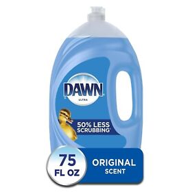 Ultra Liquid Dish Detergent Dawn Original 75 Oz Bottle