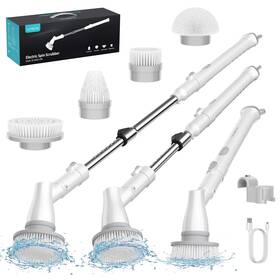 Ultrean 850034138541 Electric Spin Scrubber Cordless With 4 Replaceable Brus