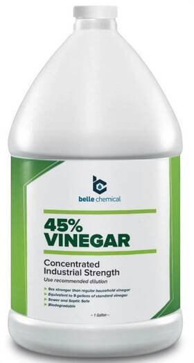 Un Brand 445022670696 45% Pure Vinegar - Concentrated Industrial Grade 1 Gallon