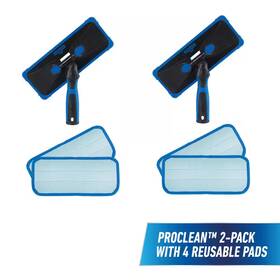 Unger 313028868843 Proclean Indoor Window Cleaner 2-pack