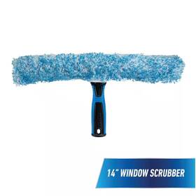 Unger 445022053079 14. In Microfiber Window Scrubber