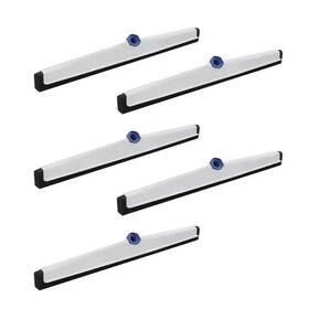 Unger 705353433634 Foam Rubber Floor Squeegee Flexible 22 Inch Lock On Poles Not Included 5-pack
