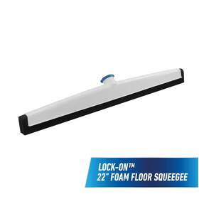 Unger 744759508423 Lock-on 22 Inch Foam Floor Squeegee