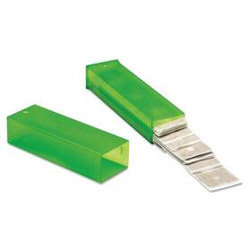 Tr10 Unger 761475619561 Ergotec Glass Scraper Blades 4-inch Double-edge 25/pack