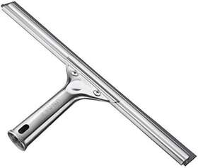 Unger 761475921015 Professional Stainless Steel Heavy-duty Window And Glass Squeegee 12