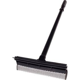 Unger 761475965255 Professional Auto Window Squeegee With Mesh Scrubber 8 Inch
