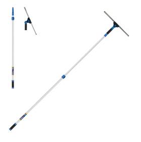 Unger 761475975667 Professional 18 Inch Grip Swivel Window And Glass Squeegee 8 Connect Clean Pol