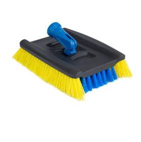 Unger 761475975940 Professional Lock-on Wood And Composite Deck Brush Scrub For Outdoor De