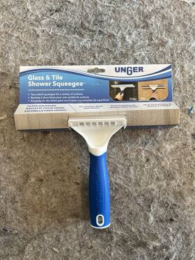 979620 Unger 10 Inch Glass And Tile Shower Squeegee New