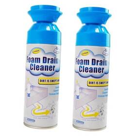Pmqjj10 Unloshe Drain Cleaner Foaming And Deodorizer Sink Cleaning Foam 2pcs