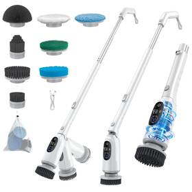 Smqjs-1210-01 Upmsx Electric Spin Scrubber 2025 Upgraded Cordless Bathroom Aluminum Al