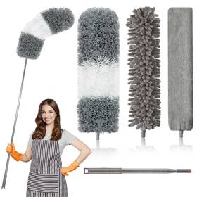 Uppercut 788414387985 Microfiber Duster 4pcs With Extension Polestainless Steel 30 To 100 Inches Re