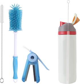 Uxietin 313028956991 3 Pack Water Bottle Cleaner Kit For Owala 24oz/32oz/40oz Brush And