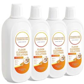 Tc-04 Vacbeuta 4 Packs Floor Cleaning Solution Compatible With Tineco Ifloor And One Cle