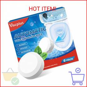 Vacplus 744110084177 Toilet Bowl Cleaners - 6 Pack Household Cleaner Automatic Toile