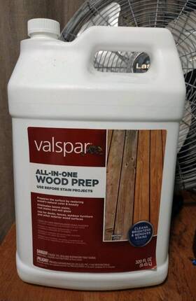 Vl1028047-02 Valspar Brand New All-in-one Wood Prep Deck Cleaner Remove Stains 320oz Unopened
