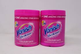 Vanish 011417544556 2x Oxi Action Colour Safe Chlorine Bleach Free Fabric Stain Remover 1 Kg