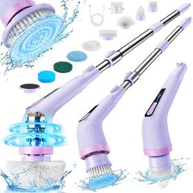 420prm Vaxbree 977655661396 Electric Spin Scrubber Cordless Bathroom Cleaning Brush For Home Sho