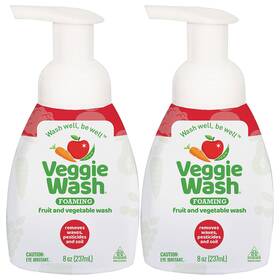 654973155 Veggie Wash Foaming Fruit And Vegetable Ideal For Cleaning Produce Pack Of 2