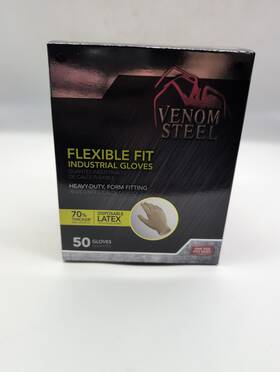 Ven8025 Venom Steel Heavy Duty Industrial Gloves 50 Form Fitting Free Shipping