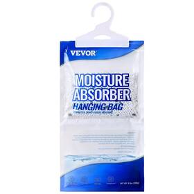 Vevor 197988843641 Hanging Moisture Absorber 9.3 Oz Closet Dehumidifier Bags 10 Packs Fr