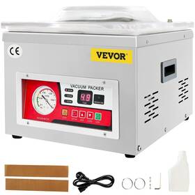 Vevor 840281599721 Chamber Vacuum Sealer 260w Sealing Power Packing Machine For Wet