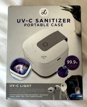Olid1087wh Vie Oli Uv-c Light Sanitizer Portable Case Nib Sterilizer Disinfector