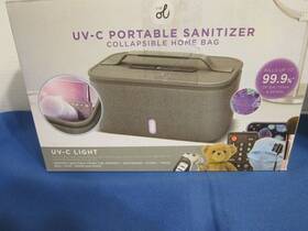 Olid1092gy Vie Oli Uv-c Led Portable Sanitizer Collapsible Travel Bag Open Box
