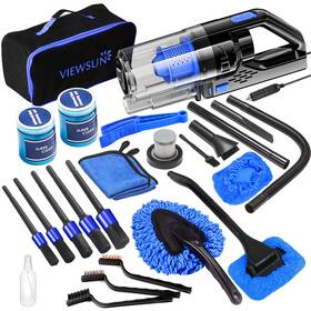 Vslt0502 Viewsun Car Cleaning Kit Interior Detailing With High Power Handheld Vacuum Deta